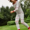 Alpine Fair Isle Kids PJ Set: Sizes 4T
