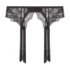 Anais Suspender Belt: Noir