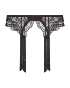 Anais Suspender Belt: Noir