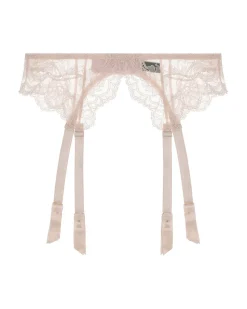 Anais Suspender Belt: Petal