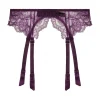 Anais Suspender Belt: Violette