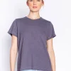 Back to Basics Charcoal Short Sleeve Top