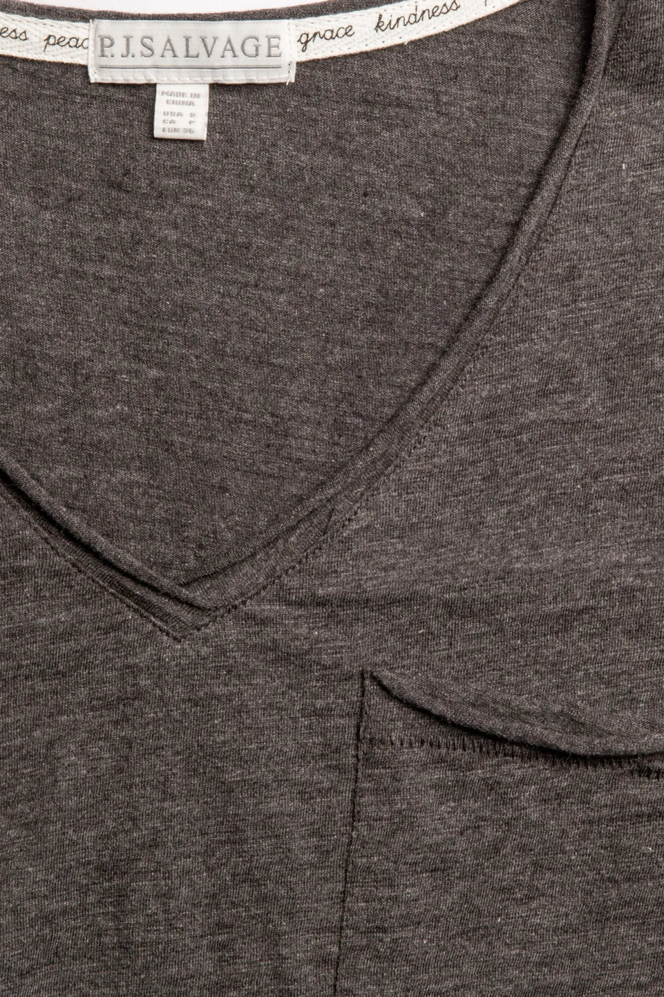 Back to Basics Slub Short Sleeve Top