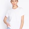 Back to Basics White Short Sleeve Top