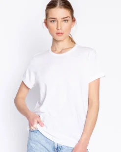 Back to Basics White Short Sleeve Top