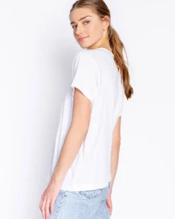 Back to Basics White Short Sleeve Top