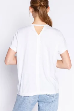 Back to Basics White Short Sleeve Top