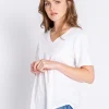 Beachy Basics White Tee