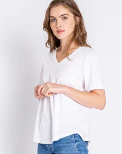 Beachy Basics White Tee