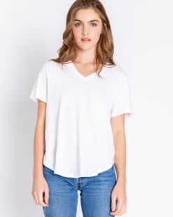 Beachy Basics White Tee