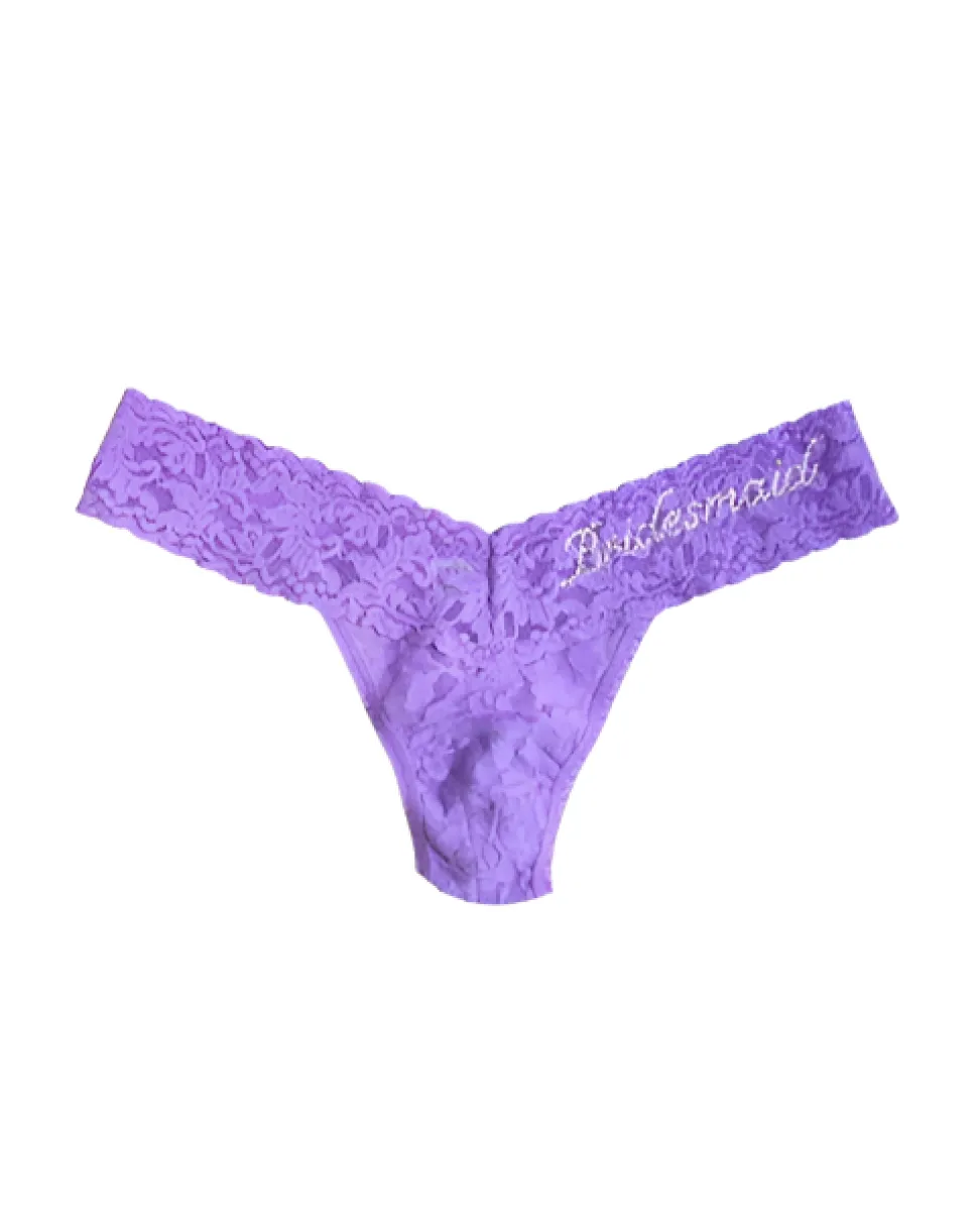 Bridesmaid Thong