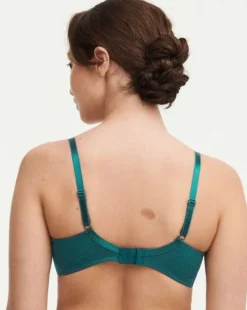 Brooklyn Plunge Bra- Emerald - Size 34B, 36C, 32E