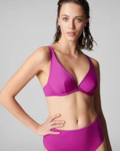 Calysta Underwire Triangle Bikini Top: Size 32C