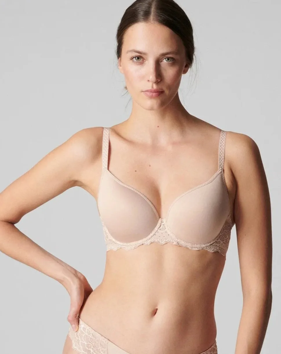 Caresse 3D Plunge T-shirt Bra