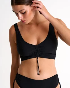 Cinch Up Bralette Bikini Top: Size XL (14)