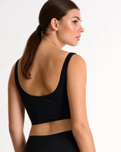 Cinch Up Bralette Bikini Top: Size XL (14)