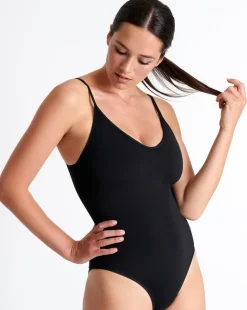 Classic One-Piece Bathing Suit: Size 10 (M)