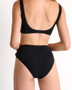 Classique High Waist Button Bikini Bottom