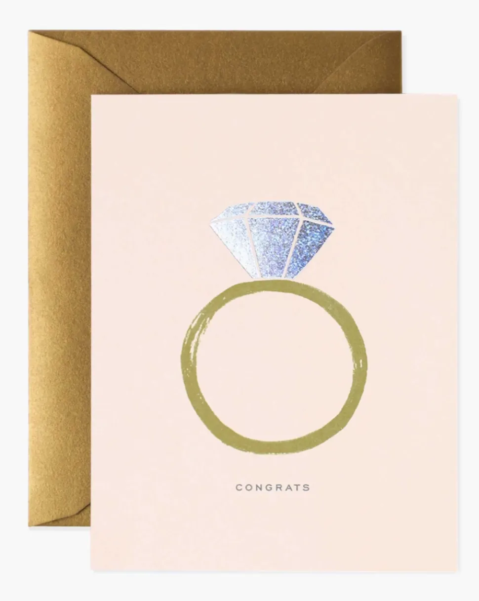 Congrats Engagement Card