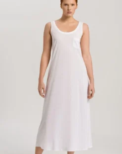 Cotton Deluxe Sleeveless Nightdress Tank: Size M