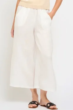 Cropped Linen Pant