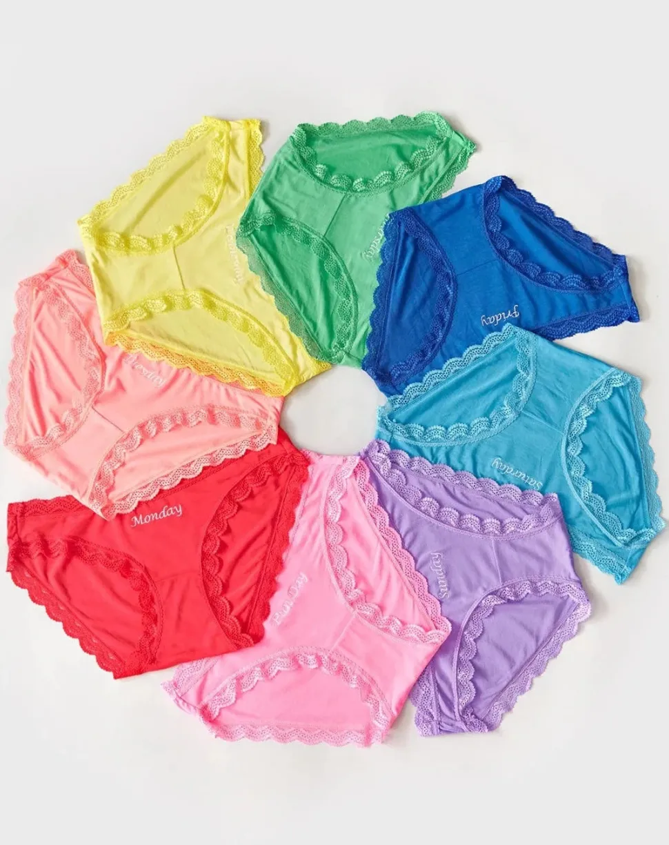Days of the Week Knicker 8-Pack Box