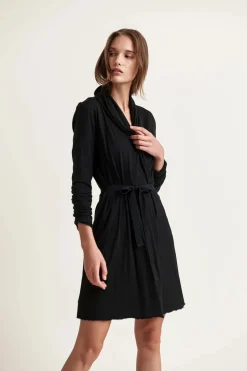 Double Layer Wrap Robe