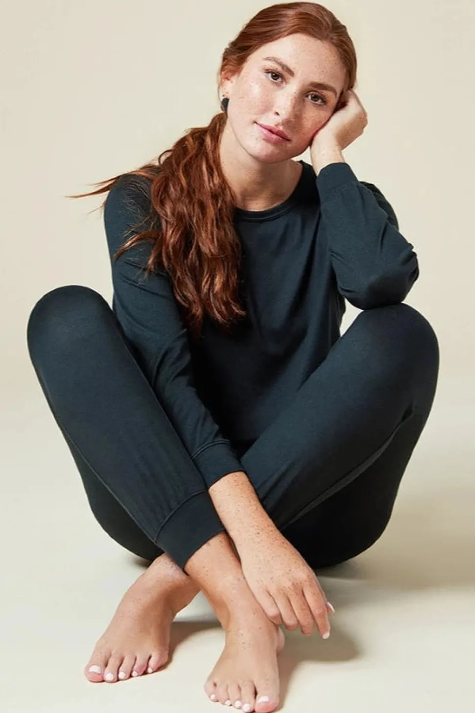 Dream Jersey Crew Neck Lounge Set