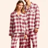 Eberjey Flannel PJ Set: His & Hers