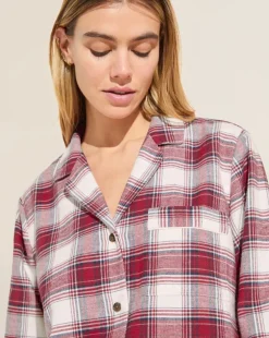 Eberjey Flannel PJ Set: His & Hers