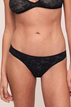 Eberjey Soft Stretch Lace Thong
