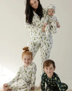 Family PJ Sets: Bamboo Christmas Tree Pajamas