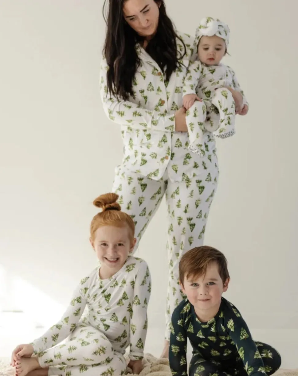 Family PJ Sets: Bamboo Christmas Tree Pajamas