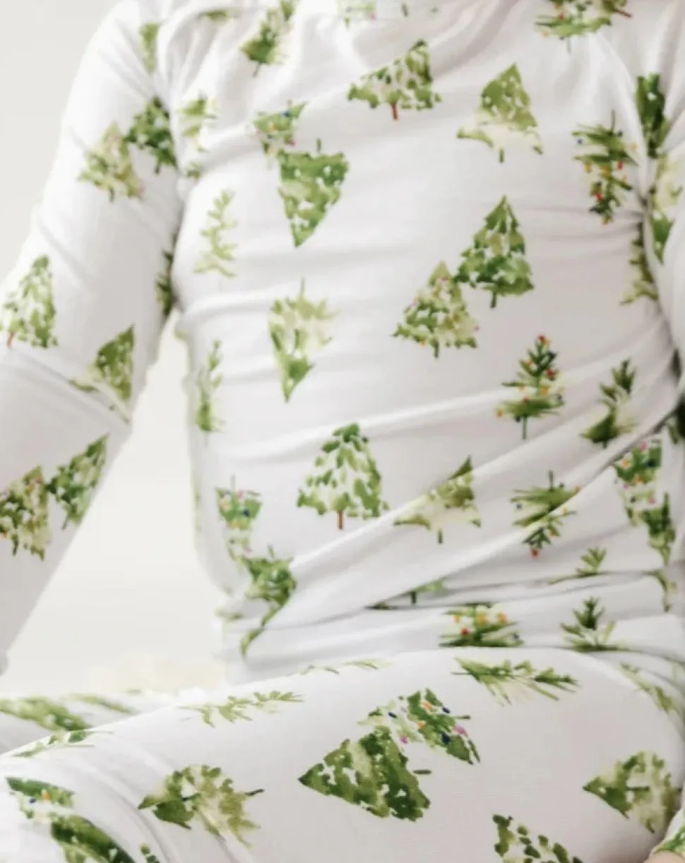 Family PJ Sets: Bamboo Christmas Tree Pajamas