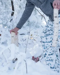Family PJ Sets: Cotton Ski Toile Kids Pajamas