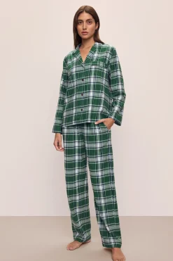 Flannel Long PJ Set