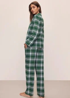 Flannel Long PJ Set