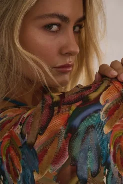 Flora Coverup Tunic