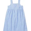 French Blue Seersucker Nightgown