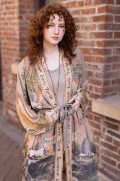 Friendship Love and Truth Duster Robe