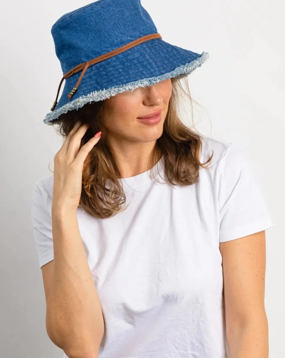 Fringed Bucket Hat