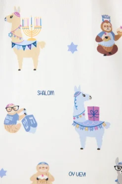 Happy Llamakkah PJ Set: Size M
