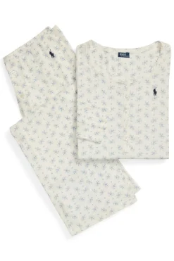 Henley Pointelle Long PJ Set
