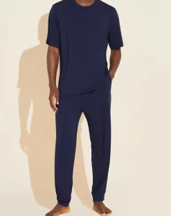 Henry - The Men's Short Sleeve Pant PJ Set