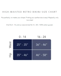 High-Waisted Retro Bikini