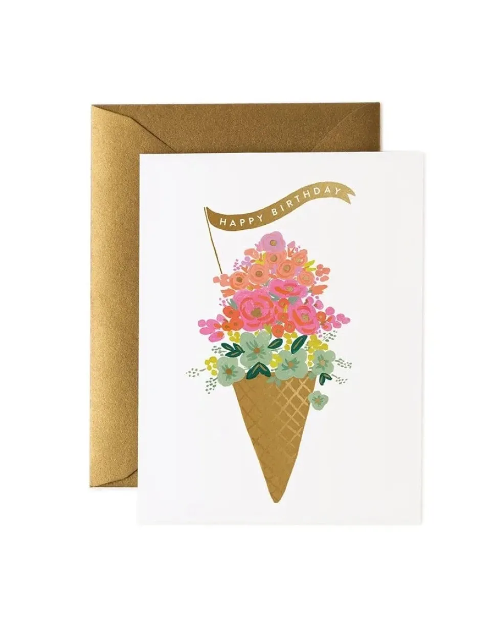 Ice Cream Birthday Card