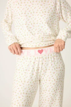 Ivory Full of Love PJ Set