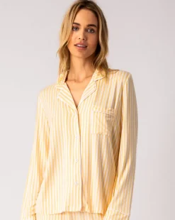 Lazy Days Striped PJ Set: Size XS