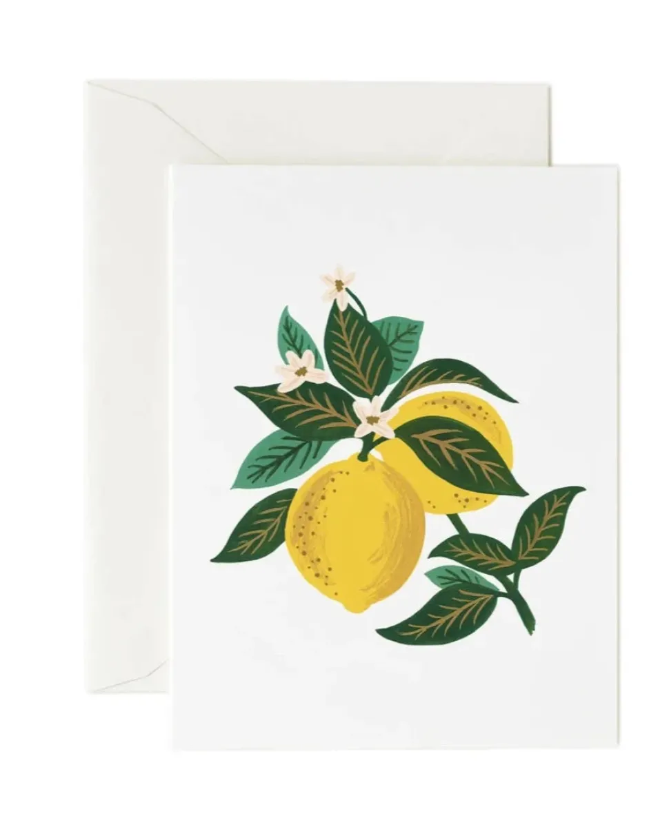 Lemon Blossom Card