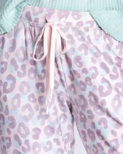 Leopard Love Tank & Pant Lounge Set- Size L